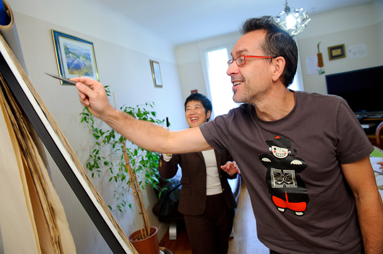 Cet étudiant est aujourd'hui prof de chinois dans un collège.